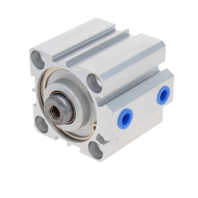  [AUSTRALIA] - Bettomshin 1Pcs 40mm Bore 25mm Stroke Pneumatic Air Cylinder, Double Action Aluminium Alloy 1/8PT Port Caliber Fitting MAL40x25 for Electronic Machinery Industry