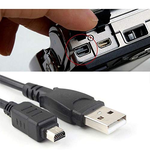  [AUSTRALIA] - Replacement CB-USB5/USB6/USB8 USB Battery Charger Camera Data Cable Lead Cord for Olympus TG Series TG 830 TG860 TG-2, C Series C-170 C-180 C-480 C-500,Pen-E Series,Traveller Series by AlyKets