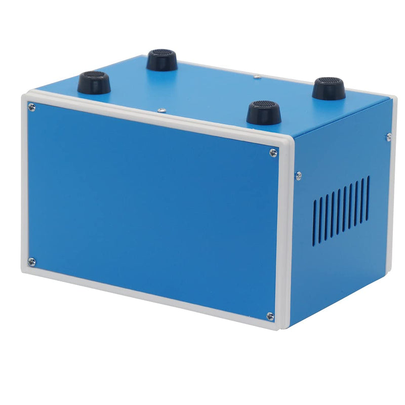  [AUSTRALIA] - Zulkit Electronic Enclosures Blue Metal Enclosure Project Case DIY Box Junction Case Enclosure Preventive Case (7.1" x 4.3" x 5.1") 7.1" x 4.3" x 5.1"