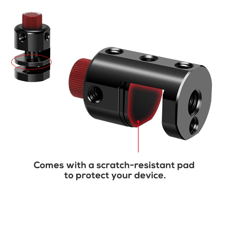  [AUSTRALIA] - EaxanPic Universal Gimbal Counterweight Kit,Mounting Clamp and 50g & 100g Counterweights,Gimbal Balance Weight Mount for DJI Ronin S/RS2/SC/RSC 2/RS 3 and Zhiyun Weebill Crane Gimbal Stabilizers