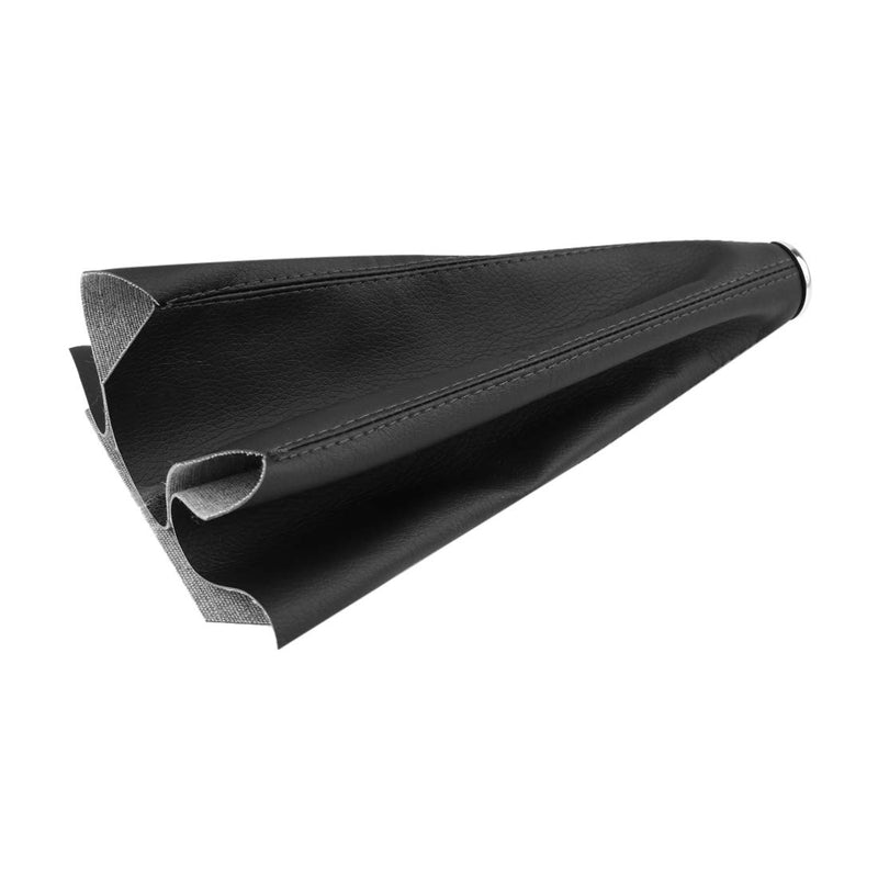  [AUSTRALIA] - X AUTOHAUX 0.63 Inch Inner Hole Dia PVC Faux Leather Gear Shifter Knob Cover Car Dust Boot 24 x 27cm