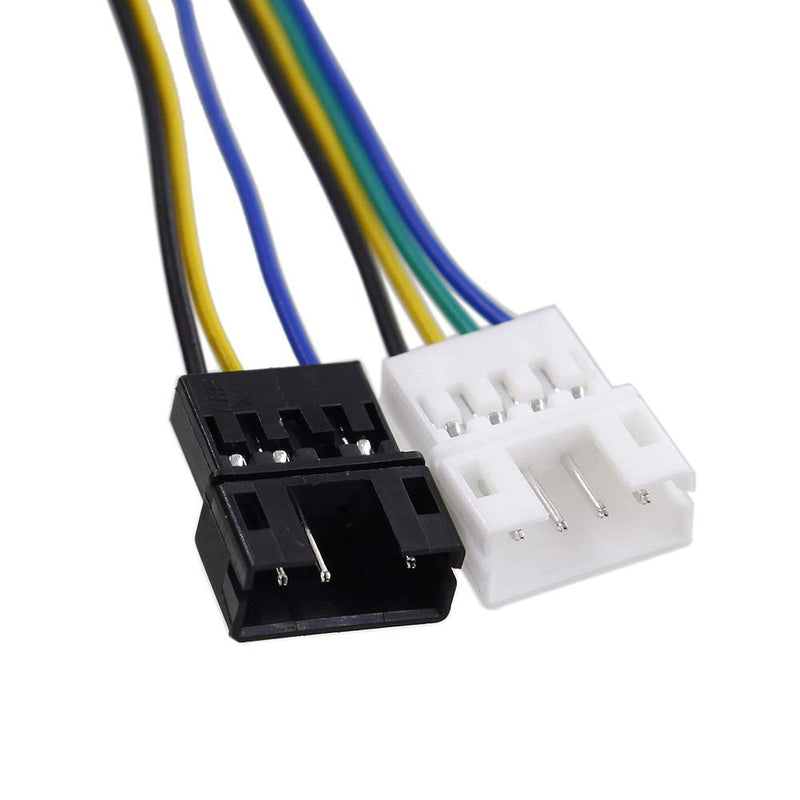  [AUSTRALIA] - Graphics Card PWM Fan Splitter 4 pin to Dual 4pin Extension Power Cable, Video Card VGA GPU Fan Adapter Connector