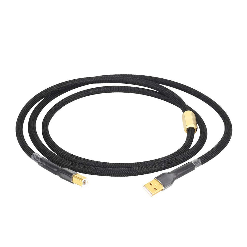  [AUSTRALIA] - HiFi USB Cable Type A Male to Type B Male Audio Digital Cable Printer Scanner Cord USB 2.0 Data Cable (1M) 3.3FT/1M