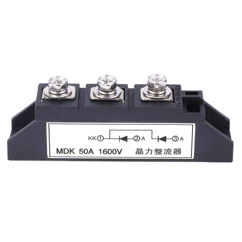  [AUSTRALIA] - Fafeicy 50A 1600V Photovoltaic Anti-Reverse Rectifier, MDK Bridge Diode Rectifier Module