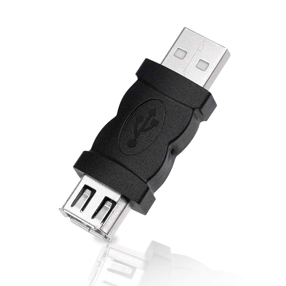  [AUSTRALIA] - Blacell USB 2.0 A Male to Firewire IEEE 1394 6P Female Adaptor Converter Connector F/M