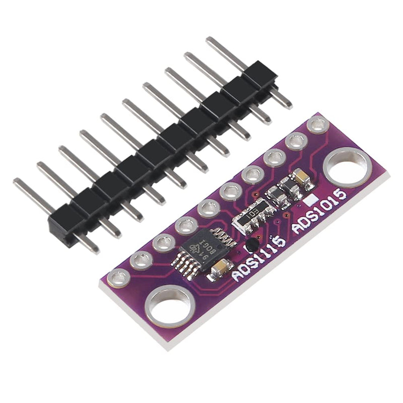  [AUSTRALIA] - DORHEA 3PCS ADS1115 16 Bit Analog to Digital Development Board ADC Converter Module 4 Channel Board with Programmable Gain Amplifier 2.0V to 5.5V for Raspberry Pi