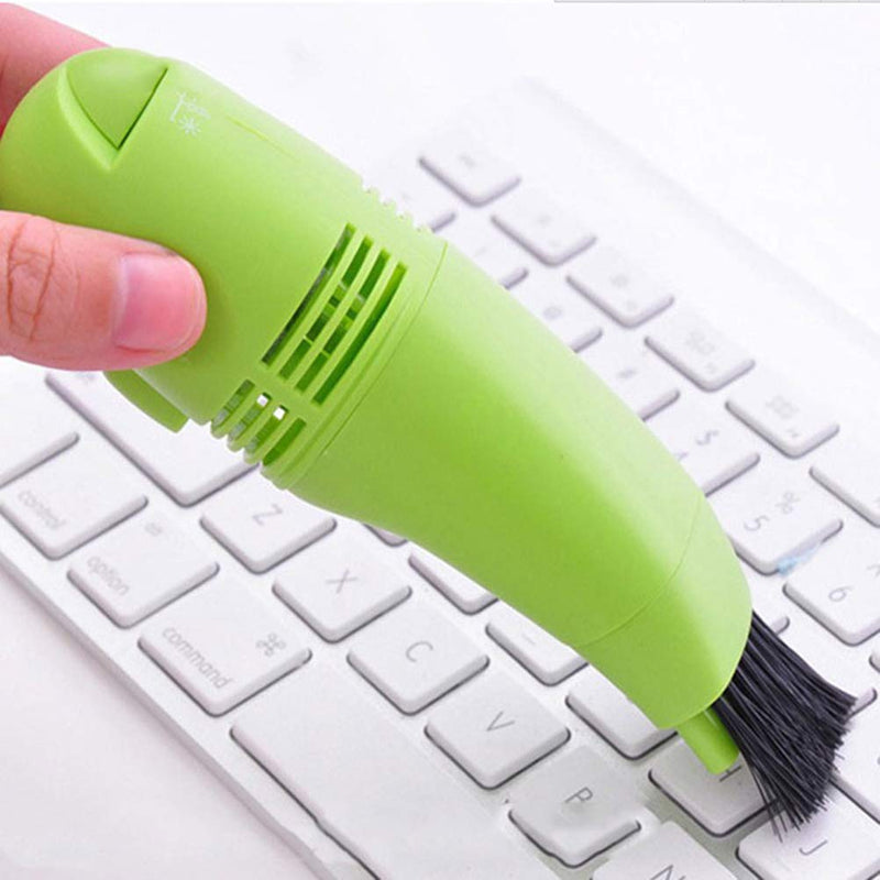  [AUSTRALIA] - NUOBESTY Mini USB Vacuum Cleaner Keyboard Computer Cleaner for Car or Home (Random Color)