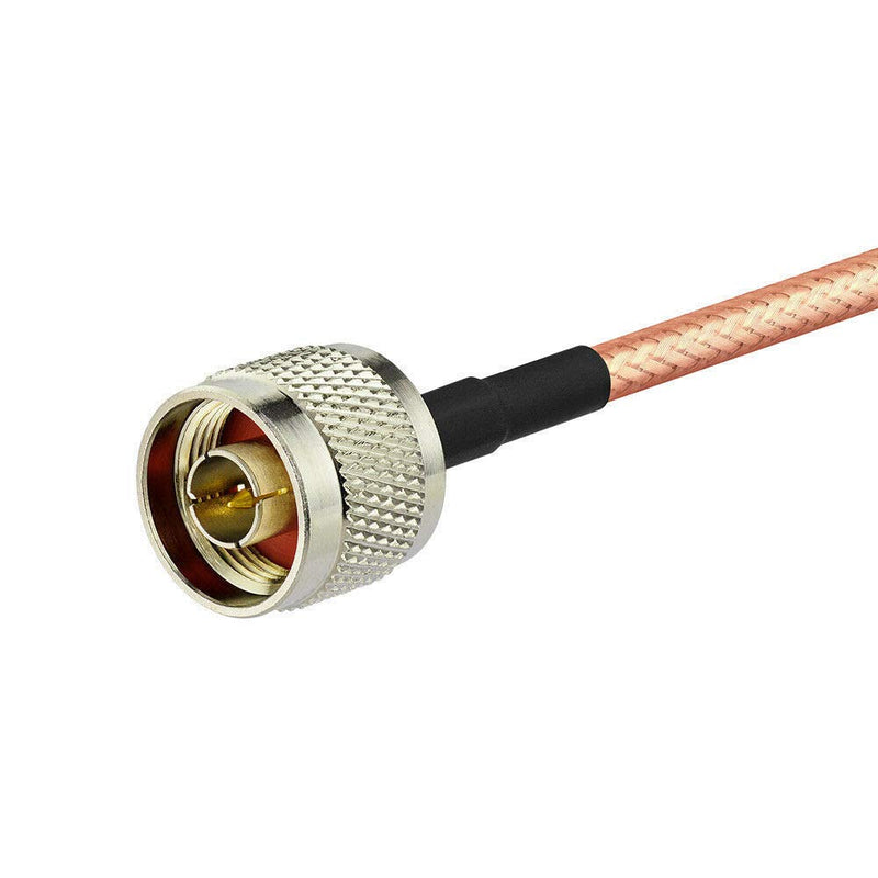  [AUSTRALIA] - Eightwood N Male to N Male Jumper Low Loss RG400 Cable 12 inch for 4G LTE Antenna, WiFi Yagi Antenna, Router, Ham Radio male-male 12 inch