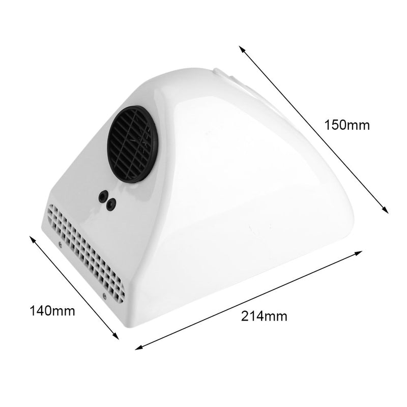 HelloCreate Automatic Hand Dryer, 600W Commercial Hand Dryers Household Hotel Electric Automatic Induction Hands Drying Device - LeoForward Australia