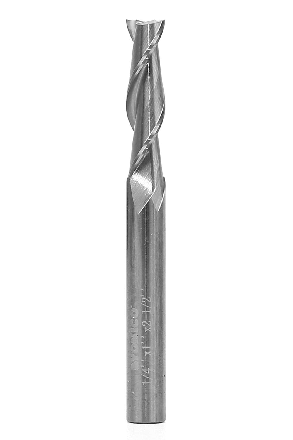  [AUSTRALIA] - Yonico Upcut Router Bits Spiral 2 Flute Solid Carbide CNC End Mill 1/4-Inch Cutting Diameter X 1-Inch Cutting Length X 1/4-Inch Shank 31215-SC 1/4" Diameter - 1" Length - 1/4" Shank