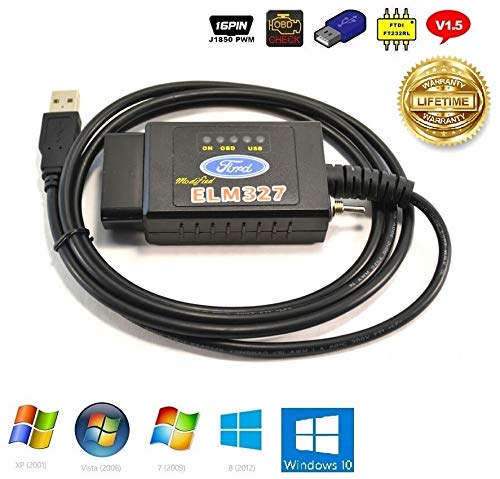AuraTech Elm327 obd2 hs ms USB can Android OBD Modified elmconfig with FTDI chip HS-CAN/MS-CAN OBD2 - LeoForward Australia