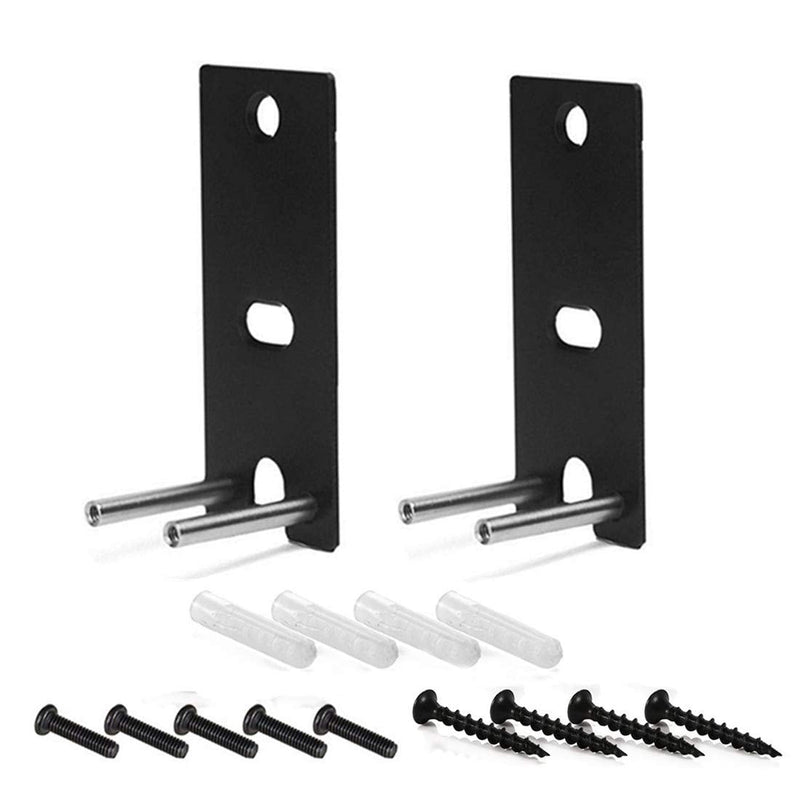  [AUSTRALIA] - Tendodo 1 Pair of Black Wall Mount Brackets Replacement for Bose 752341-0010 OmniJewel Wall Bracket Compatible with Bose Lifestyle 650 Home Entertainment System and Bose Surround Speakers 700