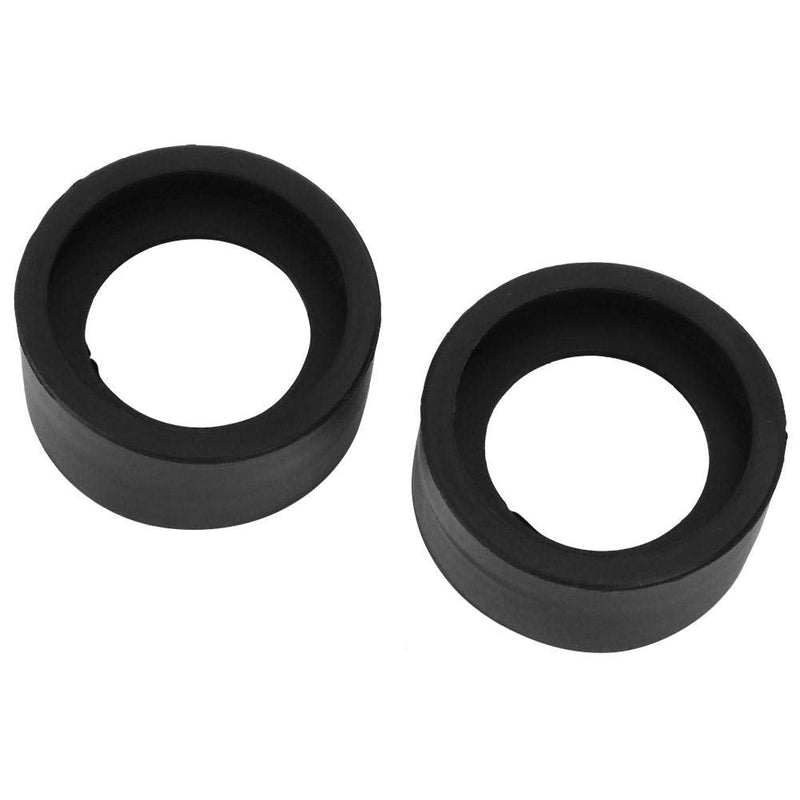  [AUSTRALIA] - 2PCS Eyepiece Cover Eyepiece Guard Soft Rubber 36mm Diameter Stereo Microscope Accessory for 32-36mm Stereo Microscope(Flat Angle)