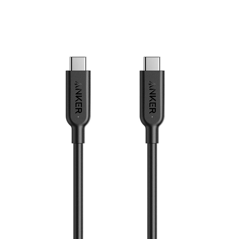  [AUSTRALIA] - Anker Powerline II USB-C to USB-C 3.1 Gen 2 Cable (3ft) with Power Delivery, for Apple MacBook, Huawei Matebook, iPad Pro 2020, Chromebook, Pixel, Switch, and More Type-C Devices/Laptops