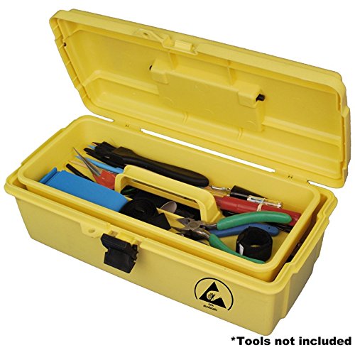  [AUSTRALIA] - MENDA 35870 Tool Box, ESD Dissipative durAstatic, Yellow