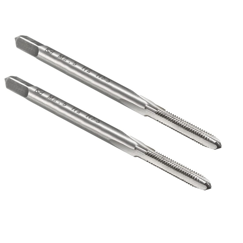  [AUSTRALIA] - uxcell Metric Machine Taps M2.5 x 0.45mm H2 HSS Uncoated 3 Straight Flutes Thread Tapping DIY Tool 2pcs M2.5 x 0.45