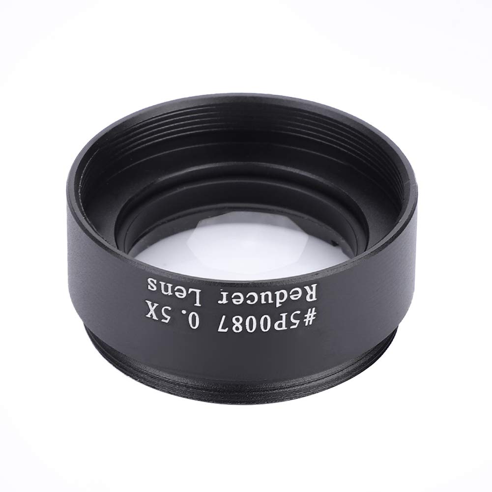  [AUSTRALIA] - 1.25 Inch 0.5X Reducer Thread M28 Lens Accessory, Filters Can Be Installed, Can Be Threaded onto Camera, for Telescope Eyepiece