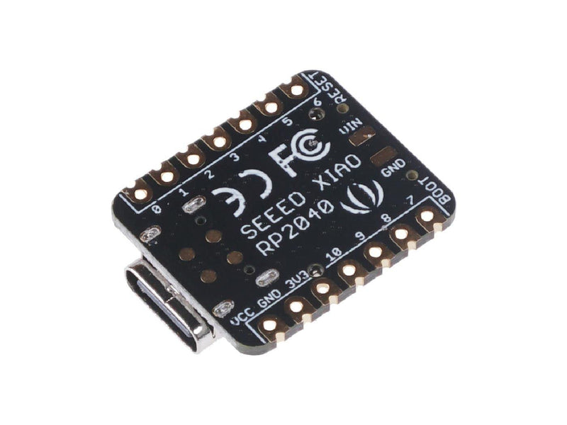 [AUSTRALIA] - Seeed Studio XIAO RP2040 Microcontroller, with Dual-Core ARM Cortex M0+ Processor, Supports Arduino, MicroPython and CircuitPython with Rich Interfaces. A
