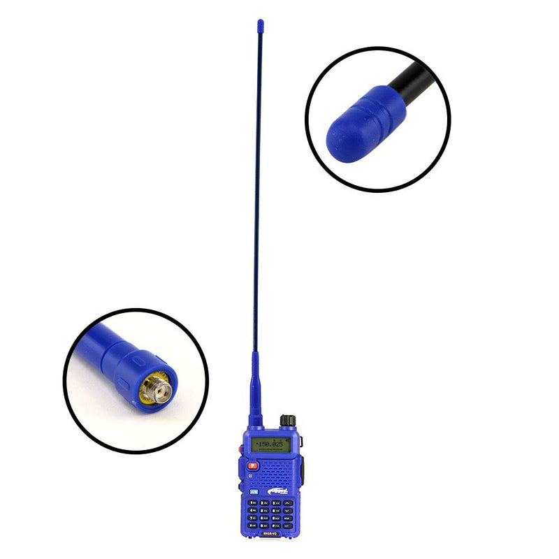 Rugged Radios DB-5R Dual Band (UHF/VHF) Ducky Antenna for Rugged Radios V3, RH5R and RDH Two Way Handheld Radios - LeoForward Australia