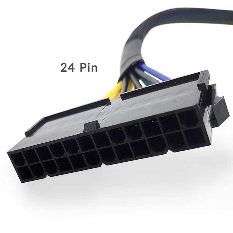  [AUSTRALIA] - 24-Pin to 8-Pin 18AWG ATX PSU Power Supply Adapter Cable for Motherboards