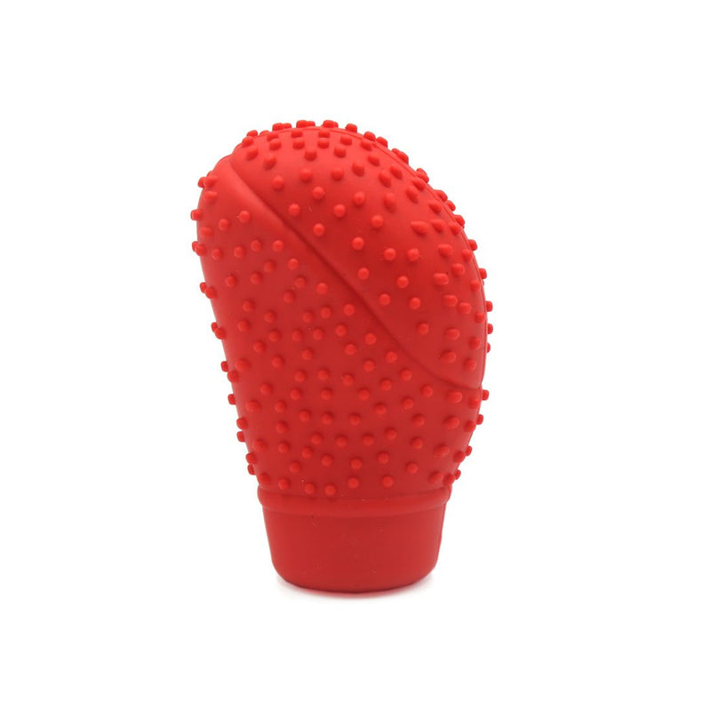  [AUSTRALIA] - uxcell Red Soft Silicone Manual Gear Shift Lever Knob Cover Replacement for Car Auto