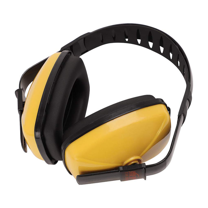  [AUSTRALIA] - Ear Muffs Noise Protection Soundproof Earmuffs Hearing Protector Headphones Work Earmuffs Noise Cancelling Ear Defenders Yellow
