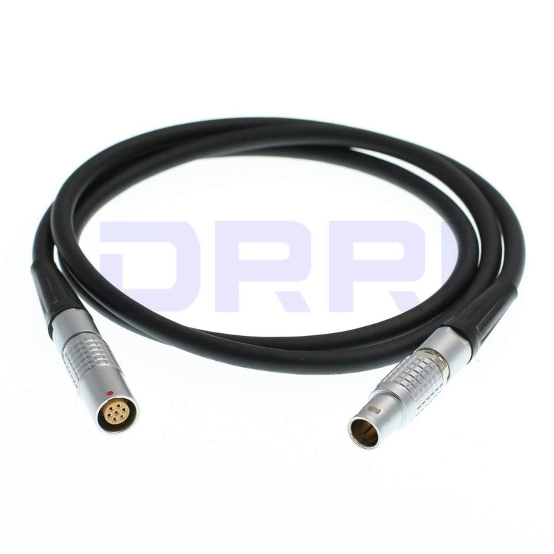  [AUSTRALIA] - DRRI High Flex 1B PHG 7pin Female to FGG 7pin Male Microphone Extension Cable for Norsonic Equipment 3M