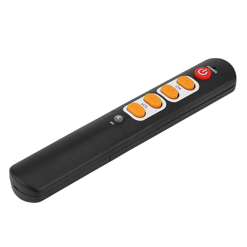 Learning Remote Control with Big Buttons, 6 Keys Universal Remote Control Smart Controller for TV STB DVD DVB HiFi VCR(Orange) Orange - LeoForward Australia