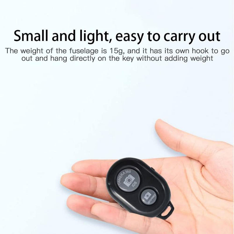  [AUSTRALIA] - 2 Pack Bluetooth Camera Remote Control - Bluetooth Remote for iPhone & Android Phones iPad iPod Tablet, Bluetooth Clicker for Photos & Videos