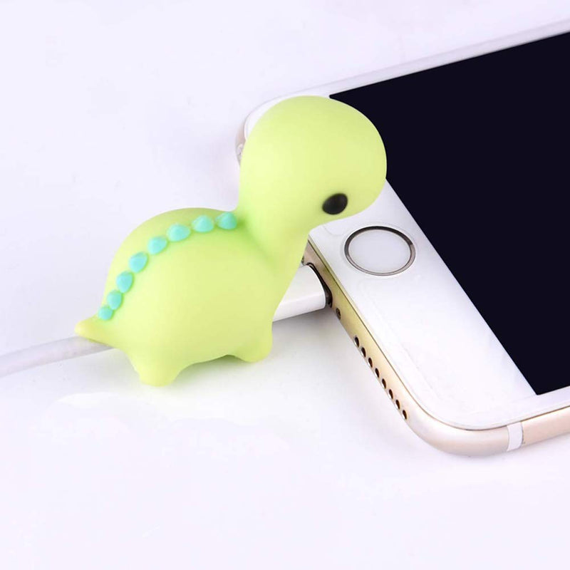 ZOEAST(TM) 3pcs Cartoon Animal Fruits Protector USB Charger Saver Charging Data Earphone Line Protector Compatible with All iPhone iPad iPod and Most Android Phones (Dinosaur Fish Unicorn) Dinosaur Fish Unicorn - LeoForward Australia