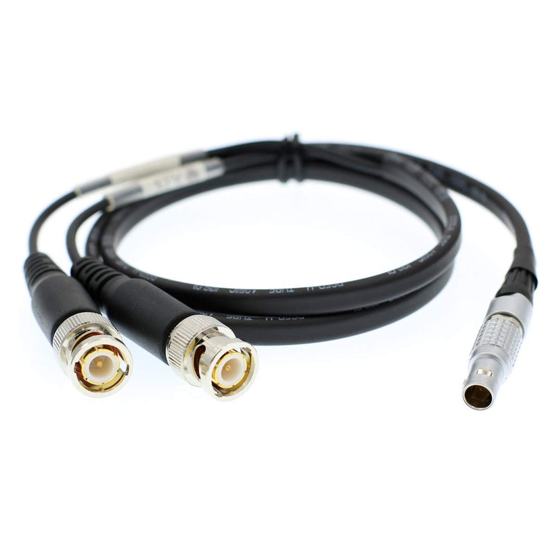  [AUSTRALIA] - DRRI Sound Devices XL-LB2 0B 5pin to BNC Time Code Input Output Cable for 788T 688 664 644 633