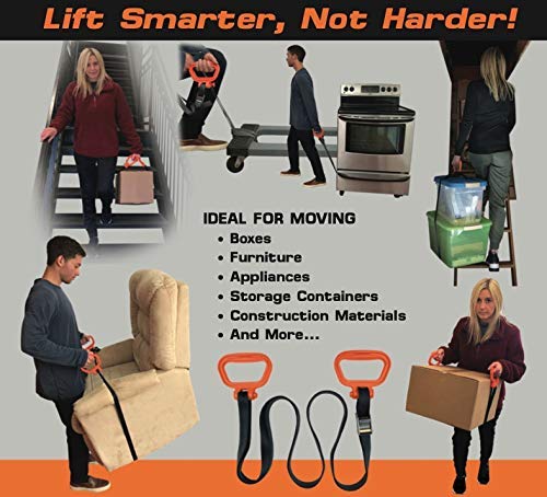  [AUSTRALIA] - MULTUS Handle and Haul 2 Handle Adjustable Moving Strap for Lifting