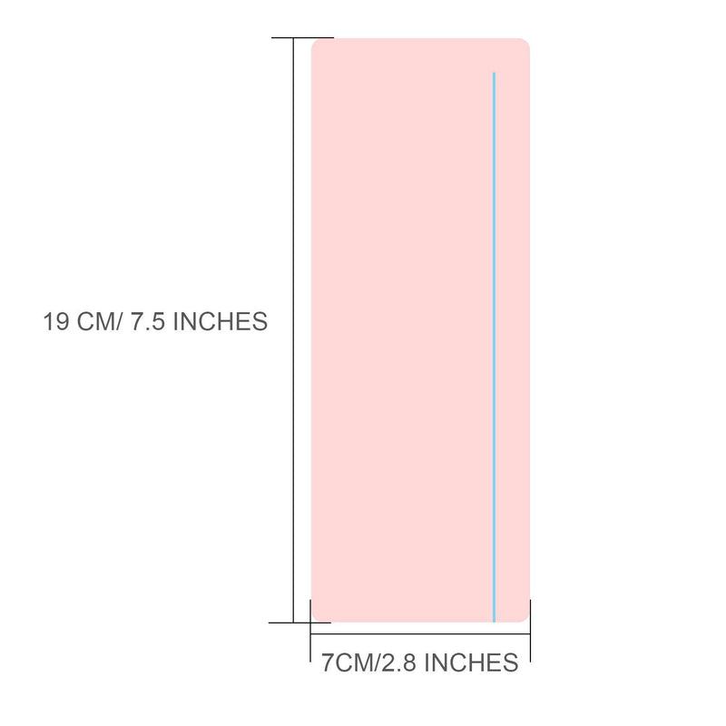  [AUSTRALIA] - Guided Reading Highlight Strips Colored Overlay Reading Tracking Rulers Helps with Reduce Visual Stress (8 Pack) 8