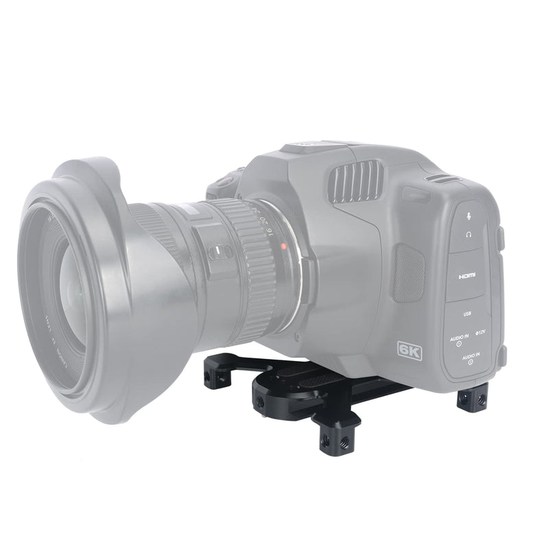  [AUSTRALIA] - NICEYRIG Quick Release Plate for Arca-Swiss Standard Applicable for Large DSLR and Mirrorless Camera, with Four Feet Stabilty Support - 520