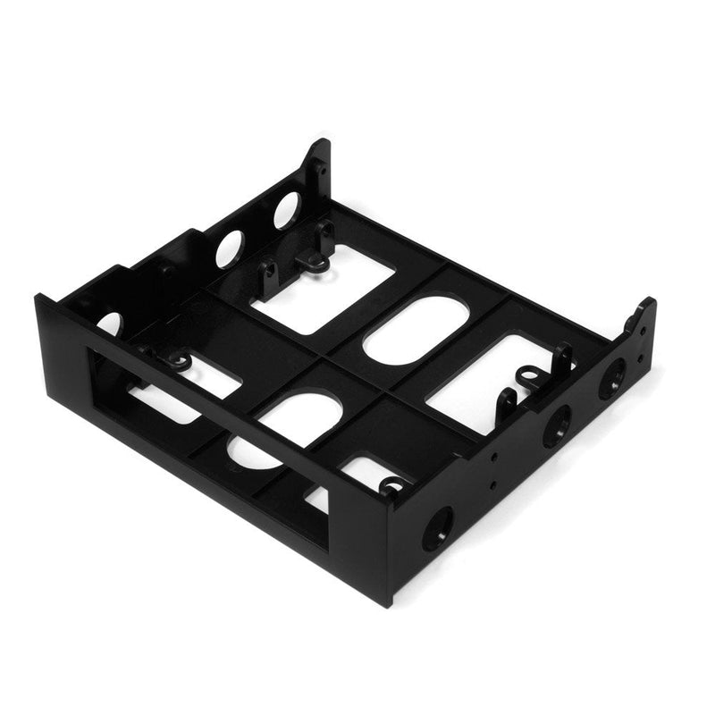  [AUSTRALIA] - Kingwin SSD Hard Drive Mounting Kit Internal, Convert Any 3.5” Solid State Drive/HDD Into One 5.25 Inch Drive Bay. Mounting Screws Included, Quick and Easy Installation [HDM-228] 1 x 3.5 HDD/SSD to 5.25 Plastic