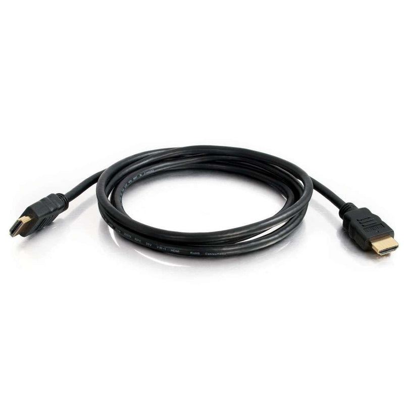 C2G HDMI Cable, 4K, High Speed HDMI Cable, Ethernet, 60Hz, 4 Feet (1.21 Meters), Black, Cables to Go 50608 - LeoForward Australia