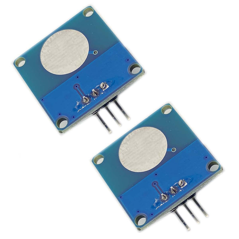  [AUSTRALIA] - Kiro&Seeu 2PCS TTP223 Digital Touch Sensor Capacitive Switch Button Module Compatible with Ar-duino PIC DIY TTP223B, TP223B-MD-2P