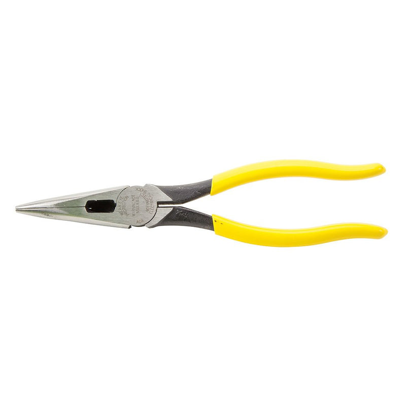  [AUSTRALIA] - Linemans Pliers, Needle Nose Side Cutters, 8-Inch Alligator Pliers with Extended Handle Klein Tools D203-8 Side Cutting