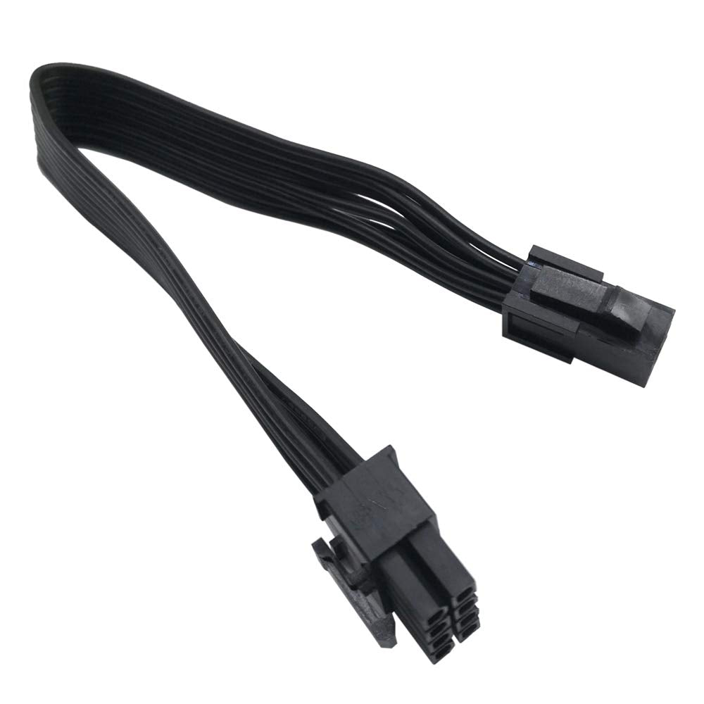  [AUSTRALIA] - (2-Pack) COMeap ATX 4 Pin to Motherboard CPU 8 Pin Converter Adapter Extension Cable for Power Supply with ATX 4 Pin Port 9.5-inch(24cm)