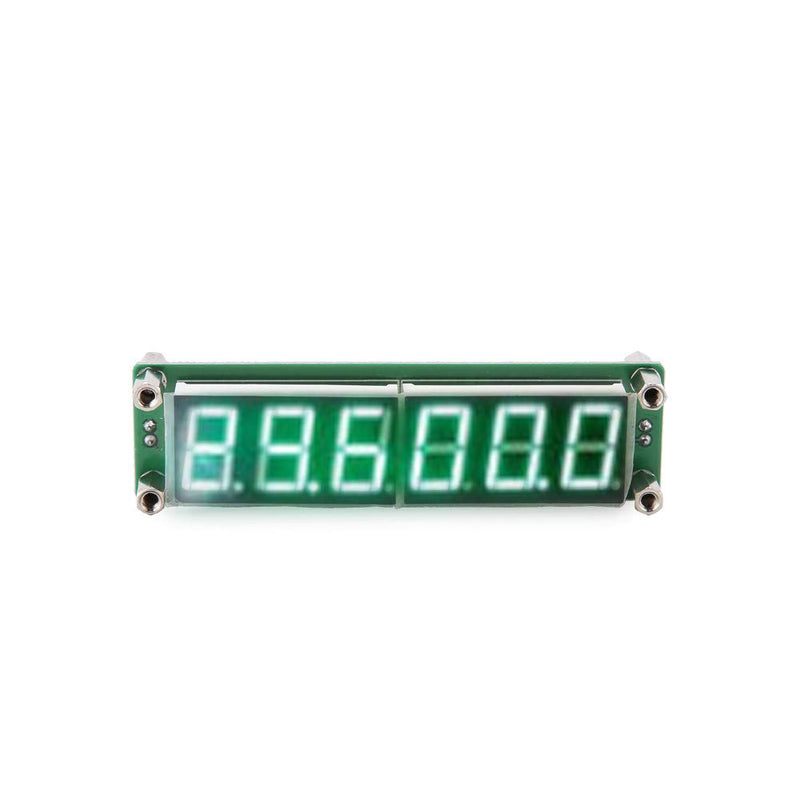  [AUSTRALIA] - High Sensitivity Digital Frequency Meter, PLJ-6LED-H LED Display Digital Signal Frequency Counter Cymometer, 1MHz-1000MHz, 90 mA (Green Font)