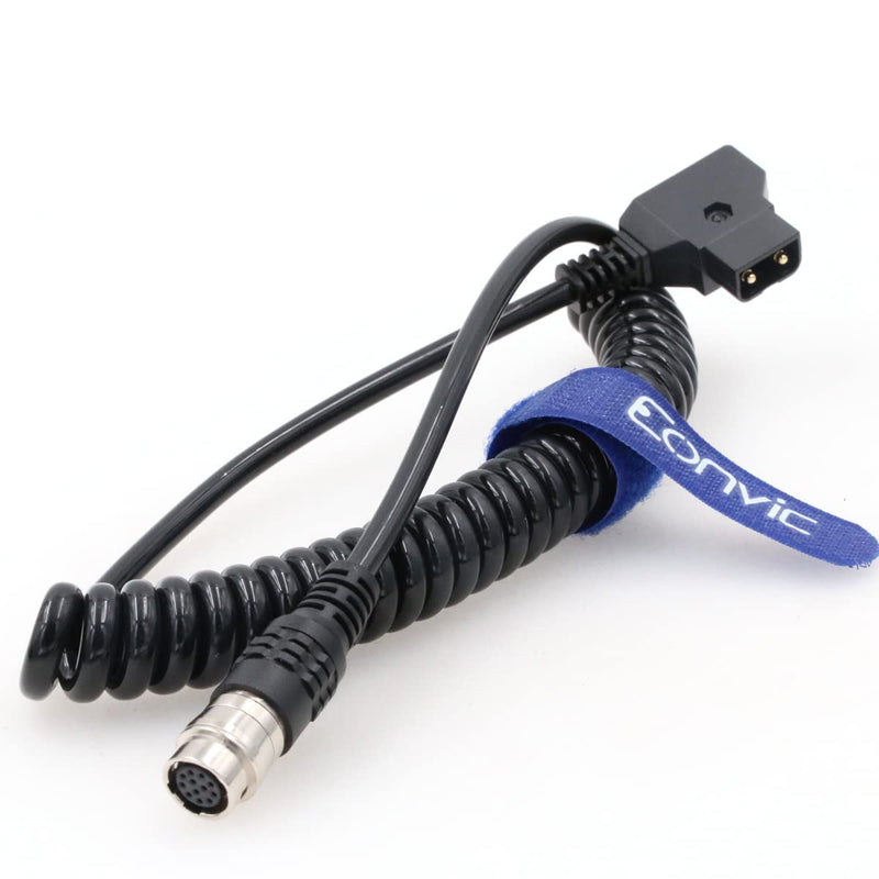  [AUSTRALIA] - Eonvic Cables- B4 2/3" D-Tap to Hirose 12Pin Power Cable for Fujinon, Nikon, Canon Angenieux (Dtap to Hirose 12pin Cable) Dtap to Hirose 12pin cable