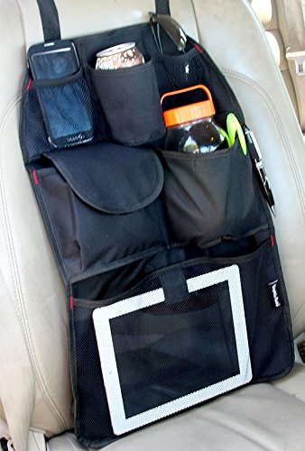  [AUSTRALIA] - YupBizauto Brand TB168 Car Auto Front or Back Seat Organizer Holder Multi-Pocket Travel Storage Bag Black Color
