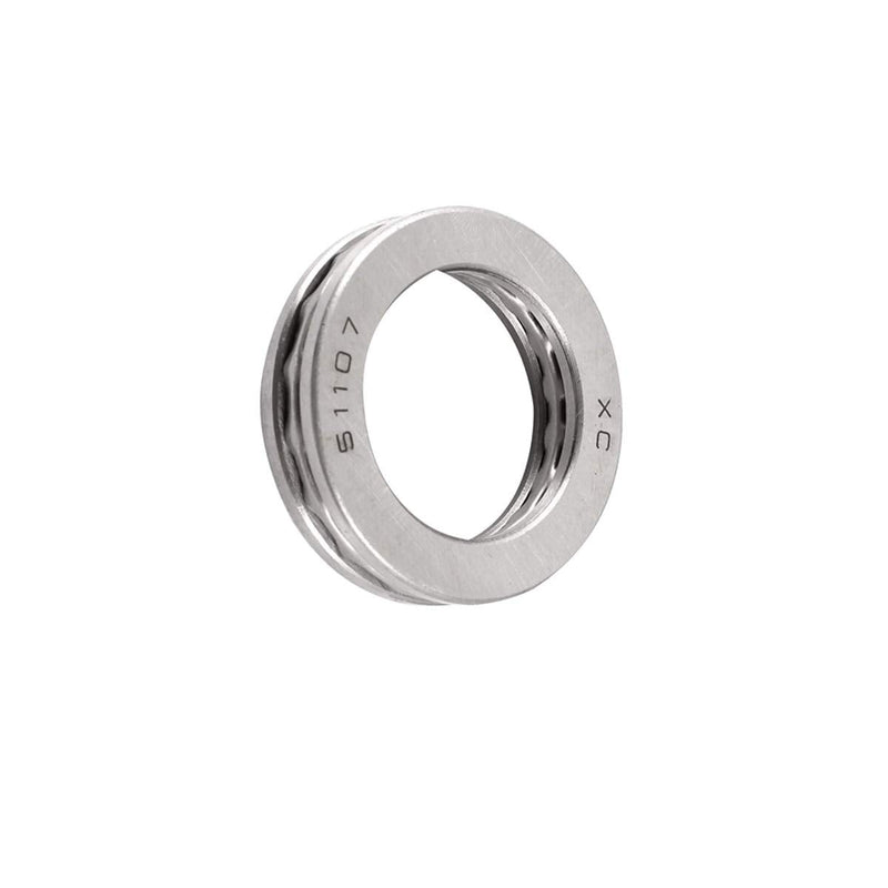  [AUSTRALIA] - XMHF 52mm x 35mm x 12mm Single Direction Carbon Steel Axial Ball Thrust Ball Bearings 51107 2PCS