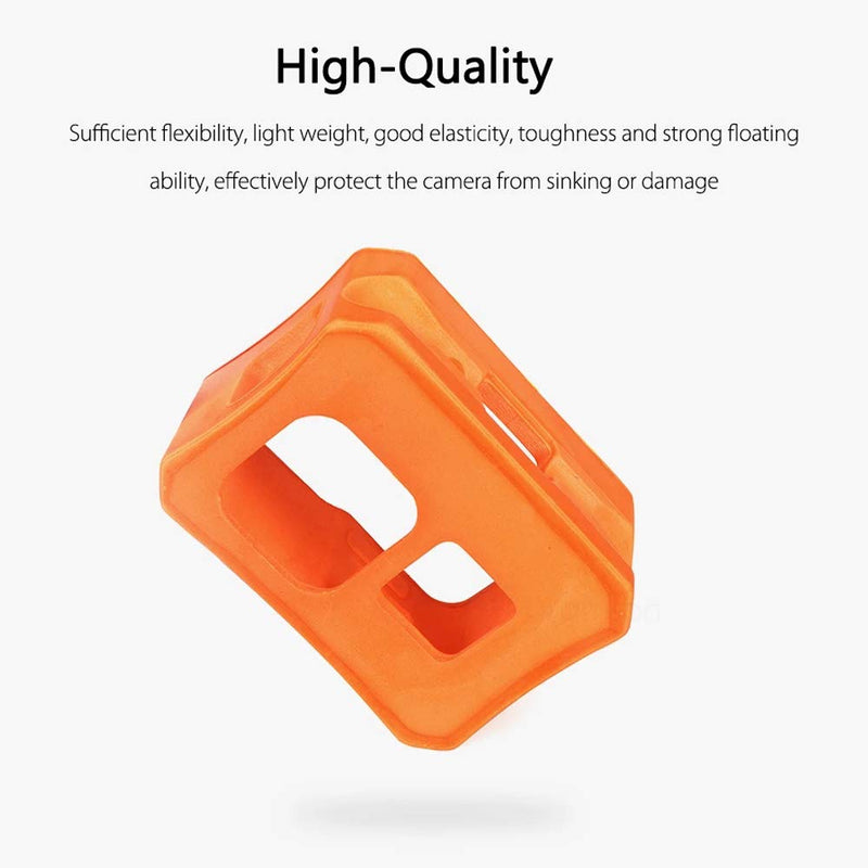 Floaty Case for GoPro Hero 8 Black Floating Accessories with Screw for Water Sports Swimming Diving, Ultra-Buoyant - LeoForward Australia