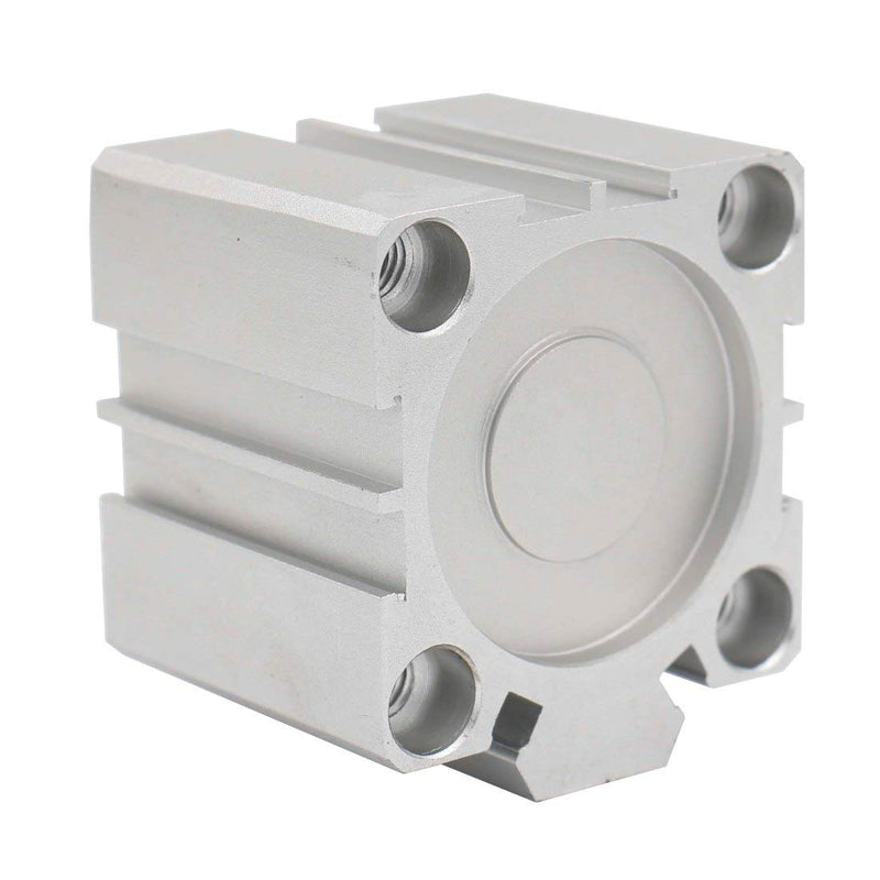 Baomain Compact Thin Air Cylinder SDA 40 X 20 40mm Bore 20mm Stroke PT1/8 Port - LeoForward Australia