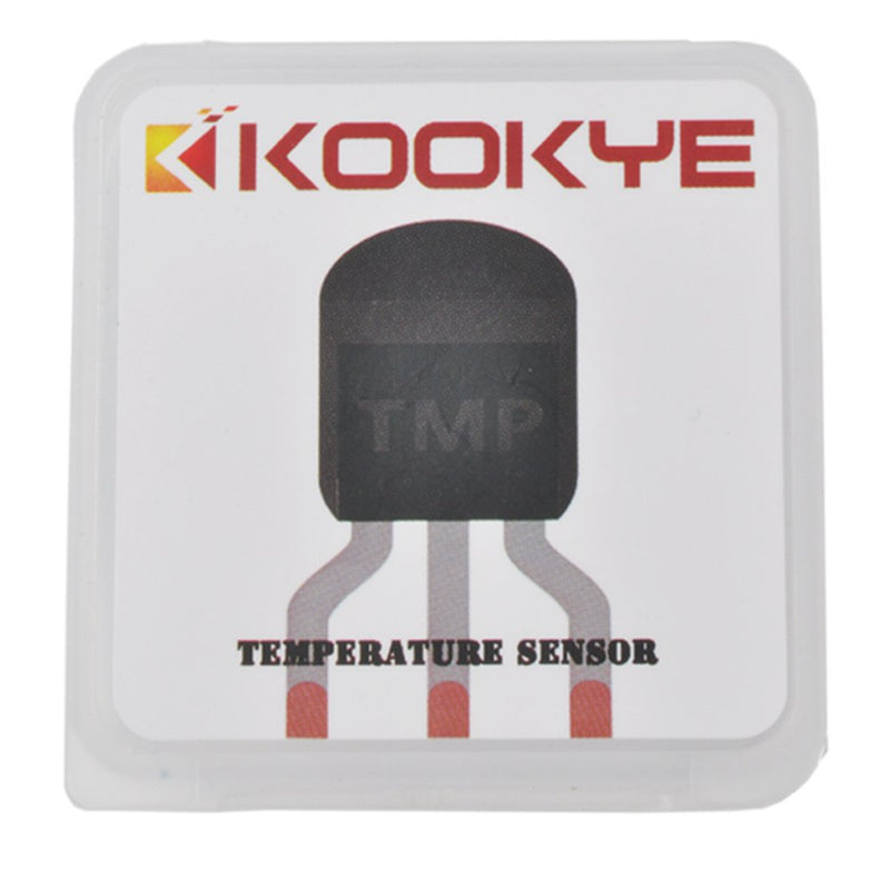  [AUSTRALIA] - KOOKYE 5PCS Temperature Sensors TMP36 Precision Linear Analog Output For Arduino Raspberry Pi TMP36 *5