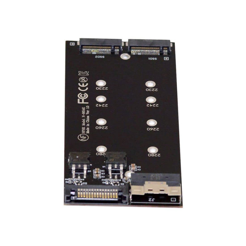  [AUSTRALIA] - ChenYang CY Dual 2X M.2 NVME AHCI to Slimline SFF-8654 8X PCIE Express 3.0 4.0 Raid Card VROC Raid0 Hyper Adapter Single Port to NVME