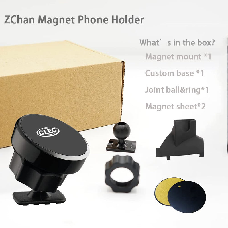  [AUSTRALIA] - Zchan Car Phone Holder fit for Honda CRV,Air Vent Phone Mount fit for CR-V Hybrid 2017-2021,Custom fit Magnetic Phone Holder Compatible for All Phones Honda CRV 17-21