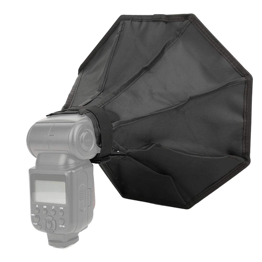  [AUSTRALIA] - Bindpo Flash Softbox, 30x30cm Folding Speedlight Softbox Diffuser Cover Universal for Canon for Nikon for Sony DSLR Camera