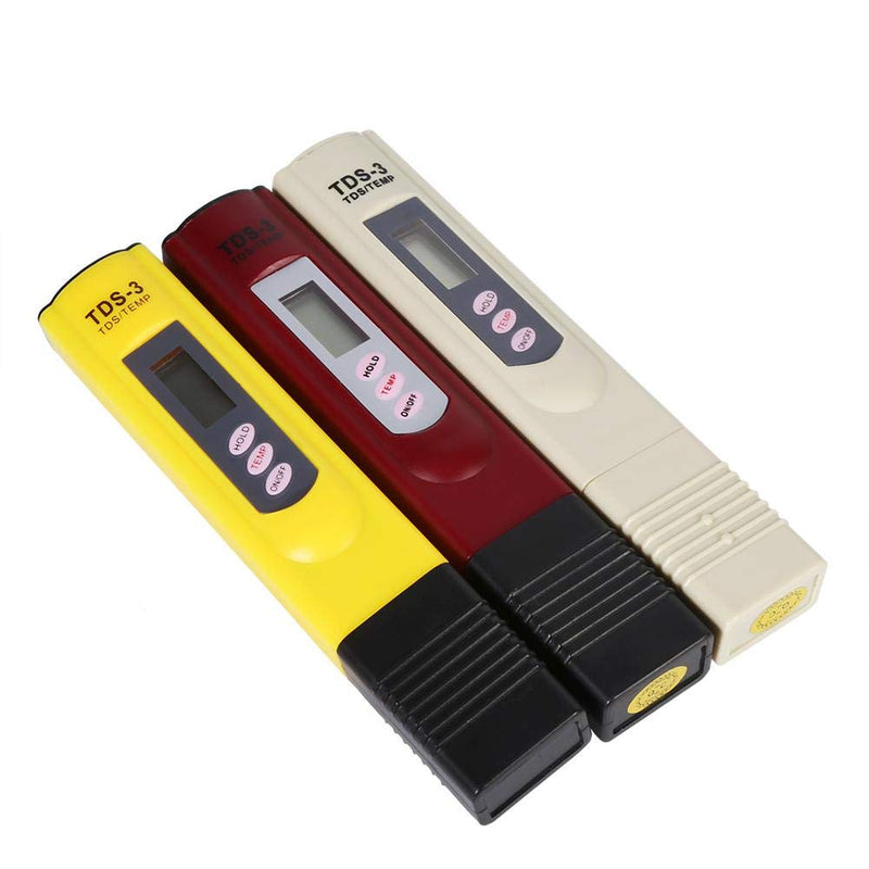 FTVOGUE Digital LCD Water Quality Testing Pen Purity Filter TDS Meter Tester 0-9990 PPM Temp Portable(04) 04 - LeoForward Australia